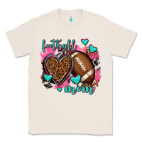 Natural football mom Classic Tee - AdoDesignShop