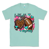 Seafoam football mom Classic Tee - AdoDesignShop