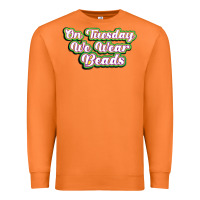 Carrot on tuesday we wear beads Premium Sweatshirt - MaliasSmallBusiness