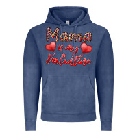 Vintage Denim mama is my valentine Vintage Hoodie - RanaPortraitStore