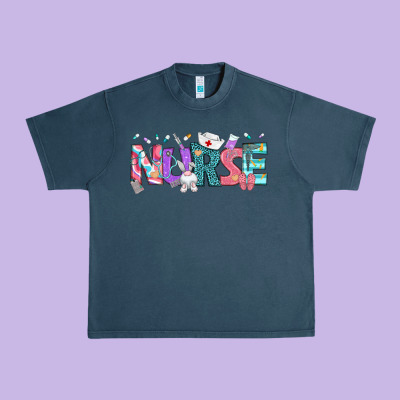 Easter Nurse Easter Day Urban Heavy Tee Designed By Neo Western