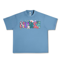 Pebble Blue Easter Nurse Easter Day Urban Heavy Tee - Neo Western