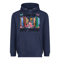 Navy i have no shelf control Heavyweight Hoodie - MaliasSmallBusiness