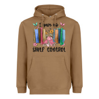Toasted Coconut i have no shelf control Heavyweight Hoodie - MaliasSmallBusiness