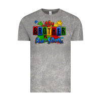 Cloud Rock my brother is ausome autism Vintage Tee - Zillion Design Studio