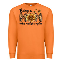 Carrot being a mom makes my life complete Premium Sweatshirt - MaliasSmallBusiness