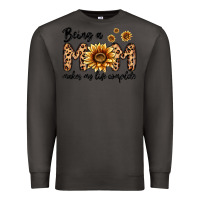 Smoke being a mom makes my life complete Premium Sweatshirt - MaliasSmallBusiness