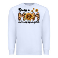 Being A Mom Makes My Life Complete Premium Sweatshirt | Teevron