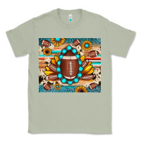 Matcha football cowhide sunflower Classic Tee - JahusDesignShop