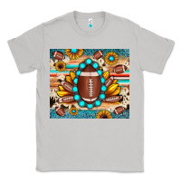 Moon Dust football cowhide sunflower Classic Tee - JahusDesignShop