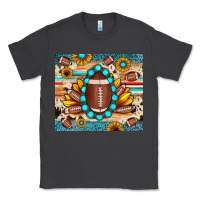 Smoke football cowhide sunflower Classic Tee - JahusDesignShop