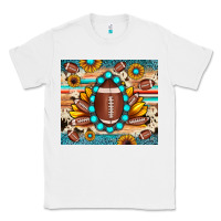 White football cowhide sunflower Classic Tee - JahusDesignShop
