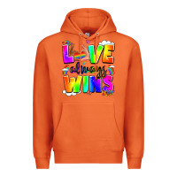 Carrot love always wins Premium Hoodie - LillyAllenDesigns
