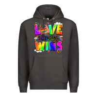 Smoke love always wins Premium Hoodie - LillyAllenDesigns