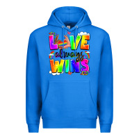 True Royal love always wins Premium Hoodie - LillyAllenDesigns