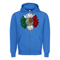True Royal mexico sunflower Zipper Hoodie - AdoDesignShop