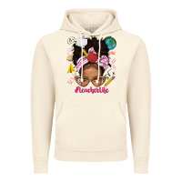 Vintage Artic afro messy bun teacherlife Vintage Hoodie - texasbilliewilder