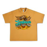 Peanut Butter she's a sunflower beautiful fierce free Urban Heavy Tee - HRA Design Shop