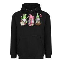 Black spring gnomes Heavyweight Hoodie - MaliasSmallBusiness
