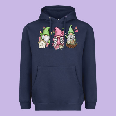 Spring Gnomes Heavyweight Hoodie Designed By Maliassmallbusiness