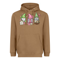 Toasted Coconut spring gnomes Heavyweight Hoodie - MaliasSmallBusiness