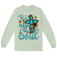 Matcha then sings my soul cross Long Sleeve Tee - JahusDesignShop