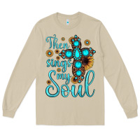 Mushroom then sings my soul cross Long Sleeve Tee - JahusDesignShop