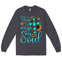 Smoke then sings my soul cross Long Sleeve Tee - JahusDesignShop