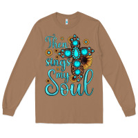 Toasted Coconut then sings my soul cross Long Sleeve Tee - JahusDesignShop