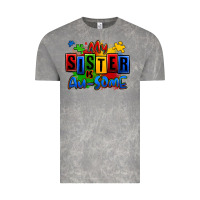 Cloud Rock my sister is ausome autism Vintage Tee - Zillion Design Studio