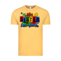 Vintage Mustard my sister is ausome autism Vintage Tee - Zillion Design Studio