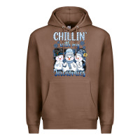 Chestnut chillin  with my sowmies Premium Hoodie - AdoDesignShop