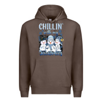 Coffee chillin  with my sowmies Premium Hoodie - AdoDesignShop