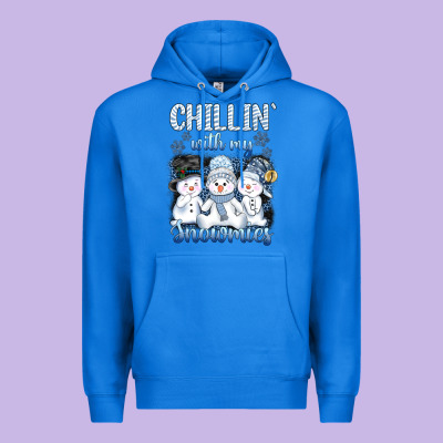 Chillin  With My Sowmies Premium Hoodie Designed By Adodesignshop