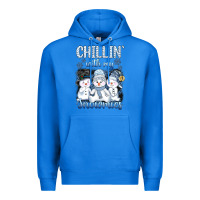 True Royal chillin  with my sowmies Premium Hoodie - AdoDesignShop