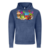 Vintage Denim art teacher coffee cups Vintage Hoodie - texasbilliewilder