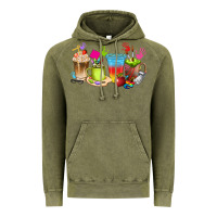 Vintage Olive art teacher coffee cups Vintage Hoodie - texasbilliewilder