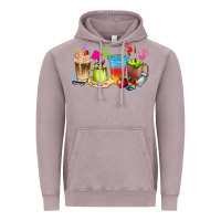 Vintage Zinc art teacher coffee cups Vintage Hoodie - texasbilliewilder