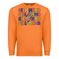 Carrot girl mama lightning bolt Premium Sweatshirt - MaliasSmallBusiness