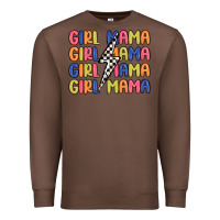 Chestnut girl mama lightning bolt Premium Sweatshirt - MaliasSmallBusiness