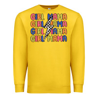 Lemon girl mama lightning bolt Premium Sweatshirt - MaliasSmallBusiness