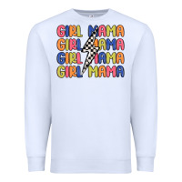White girl mama lightning bolt Premium Sweatshirt - MaliasSmallBusiness
