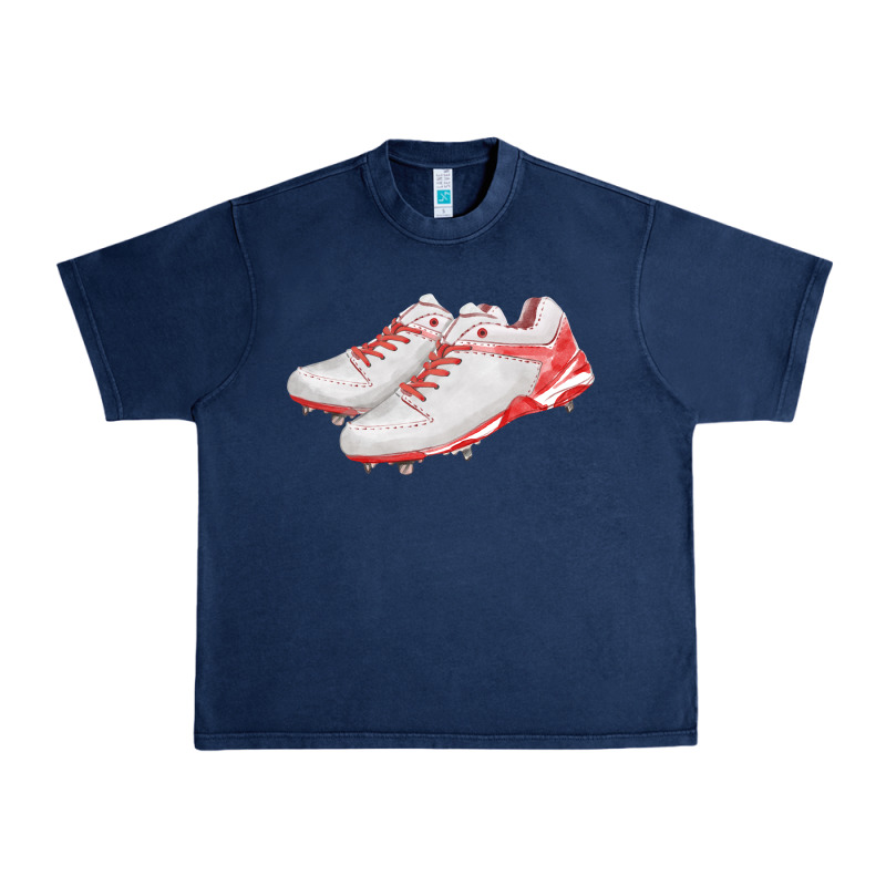 Red Cleats Fa Element Urban Heavy Tee by FaDigitalArtStudio | Teevron