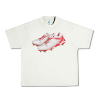 Pistachio red cleats fa element Urban Heavy Tee - FaDigitalArtStudio