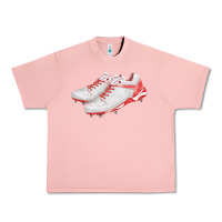 Salmon red cleats fa element Urban Heavy Tee - FaDigitalArtStudio