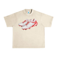 Sandshell red cleats fa element Urban Heavy Tee - FaDigitalArtStudio