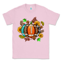 Bubblegum Pink fall football sunflower and fall Classic Tee - AdoDesignShop