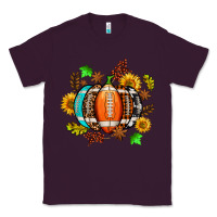 Plum fall football sunflower and fall Classic Tee - AdoDesignShop