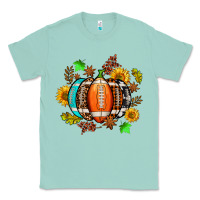 Seafoam fall football sunflower and fall Classic Tee - AdoDesignShop