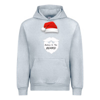Heather Grey Believe In The Beard Urban Hoodie - Bettercallsaul